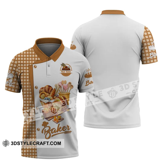 Unisex Shirt, Custom Name Bakery Shirt, Baker Shirt, Bakery Chef, Baking Lovers Gift style option 4