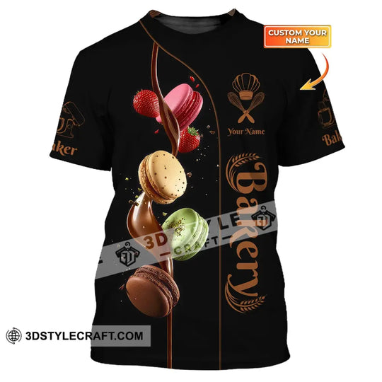Unisex Shirt, Custom Name Bakery Shirt, Bakery Chef, Bakery Shop T-Shirt, Bakery Gift style option 1