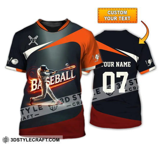 Unisex Shirt, Custom Name Baseball Shirt, Baseball Polo Long Sleeve Shirt, Baseball Gift style option 1