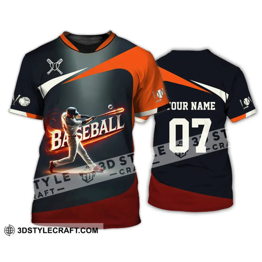 Unisex Shirt, Custom Name Baseball Shirt, Baseball Polo Long Sleeve Shirt, Baseball Gift style option 2