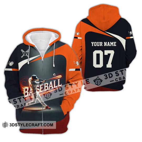 Unisex Shirt, Custom Name Baseball Shirt, Baseball Polo Long Sleeve Shirt, Baseball Gift style option 3