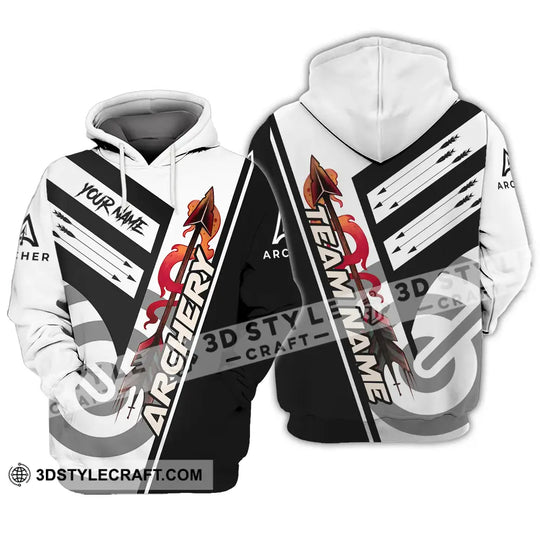 Unisex Shirt - Custom Name Basic Archery Player Shirt style option 3