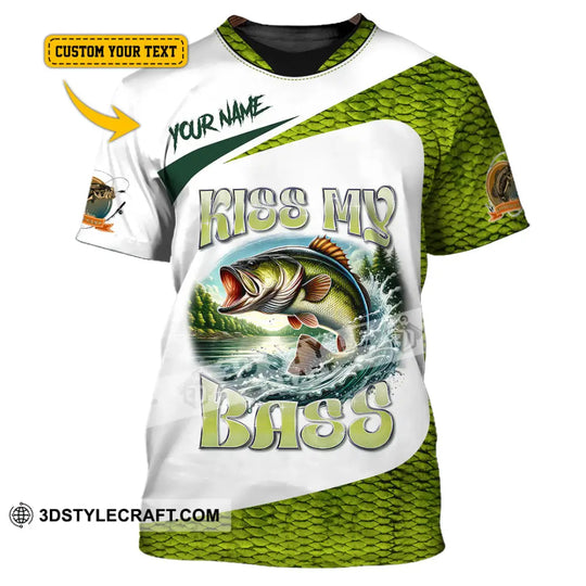 Unisex Shirt, Custom Name Bass Fishing Shirt, Fishing Lover Shirt, Bass Fishing Hoodie Shirt Polo Long Sleeve style option 1