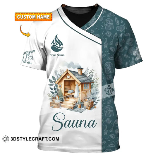 Unisex Shirt - Custom Name Shirt Best Sauna House style option 1