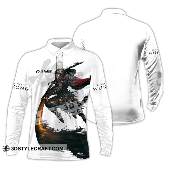 Unisex Shirt - Custom Name Black Myth Wukong Shirt style option 3