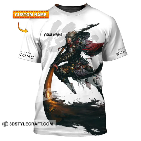 Unisex Shirt - Custom Name Black Myth Wukong Shirt style option 1