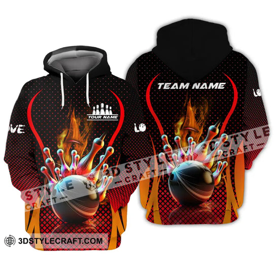Unisex Shirt - Custom Name Bowling Shirt style option 4