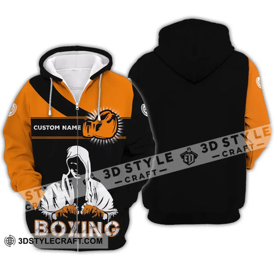 Unisex Shirt - Custom Name Boxing Shirt - Gift For Boxing Lover Unisex Shirt style option 4