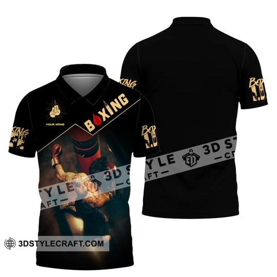 Unisex Shirt, Custom Name Boxing Shirt, Boxing Long Sleeve, Boxing T-Shirt style option 4