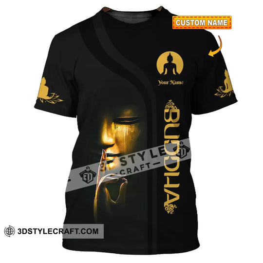 Unisex Shirt, Custom Name Buddha Shirt, Buddha  Polo Long Sleeve, Buddhist T-Shirt style option 1
