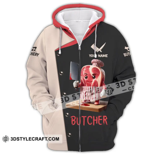 Unisex Shirt, Custom Name Butcher Shirt, Butcher Gift style option 3