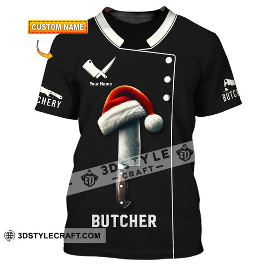 Unisex Shirt, Custom Name Butcher T-Shirt, Butcher Hoodie Long Sleeve Shirt, Butcher Gift style option 1