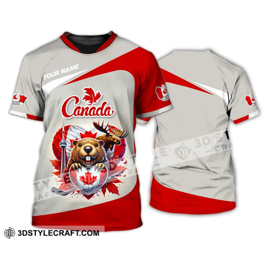 Unisex Shirt, Custom Name Canada Shirt, Canada Lover Polo Long Sleeve Shirt, Canadian Gift style option 2