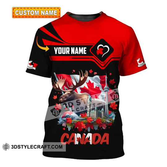 Unisex Shirt, Custom Name Canada Shirt, Canada Polo Long Sleeve, Canada Gift style option 1