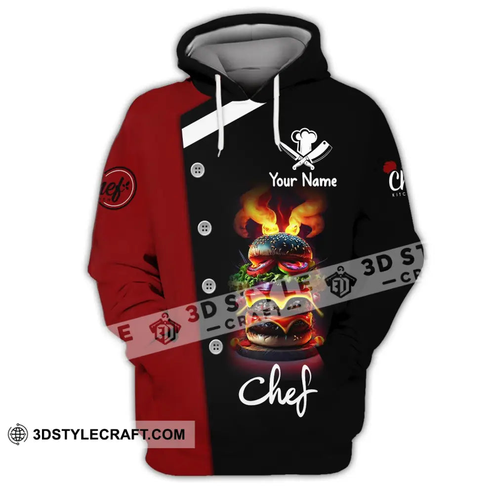 Unisex Shirt Custom Name Chef Chefs Gift Apparel Hoodie / S T-Shirt