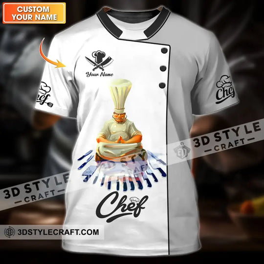 Unisex Shirt - Custom Name Shirt - Chef Meditate style option 1