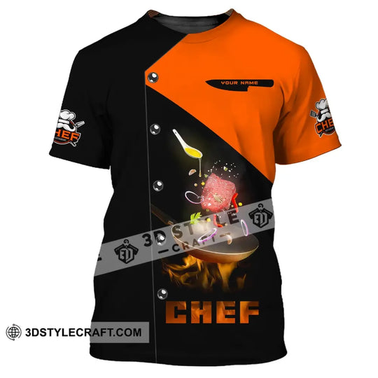 Unisex Shirt, Custom Name Chef Shirt, Pride Chef, Chef Polo, Gift for Cooking Lovers style option 2