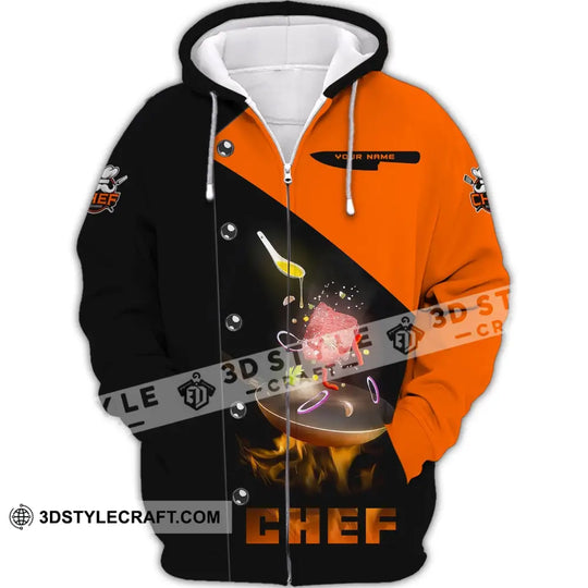 Unisex Shirt, Custom Name Chef Shirt, Pride Chef, Chef Polo, Gift for Cooking Lovers style option 3