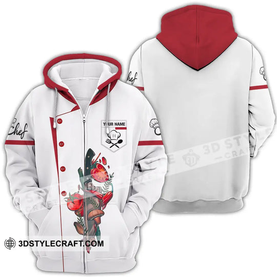 Unisex Shirt - Custom Name Chef Shirt, Vegetable Knife style option 4
