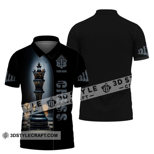 Unisex Shirt, Custom Name Chess T-Shirt, Chess Game Shirt, Gift for Chess Lover style option 4