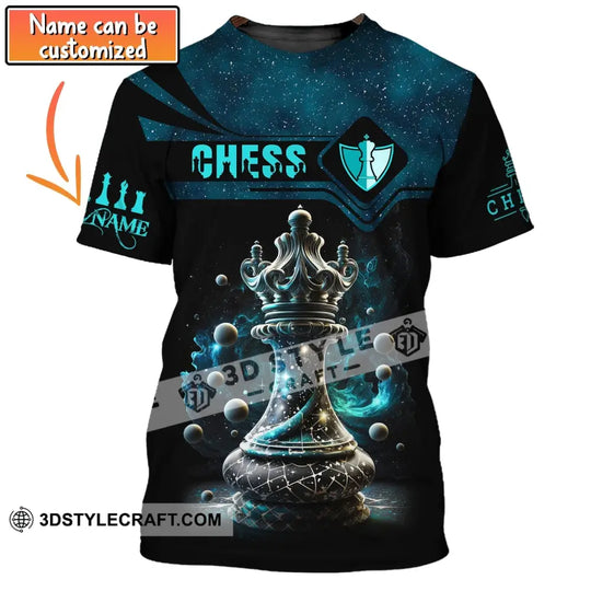 Unisex Shirt, Custom Name Chess T-Shirt, Chess Player Club, Checkmate Shirt style option 1