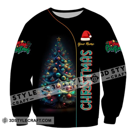 Unisex Shirt - Custom Name Shirt Christmas Night style option 4