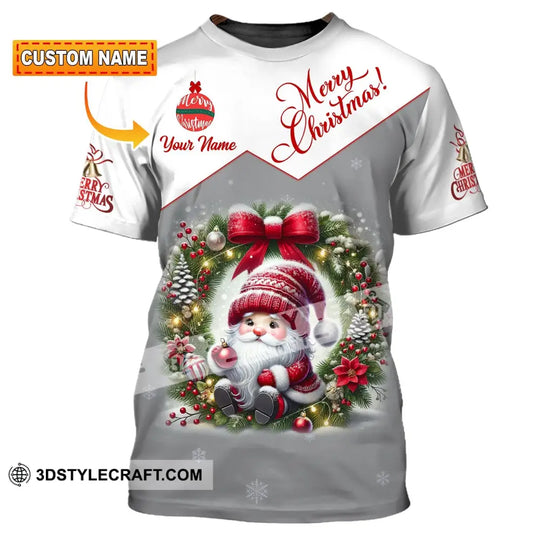 Unisex Shirt, Custom Name Christmas Shirt, Christmas Polo Long Sleeve, Merry Christmas T-Shirt style option 1