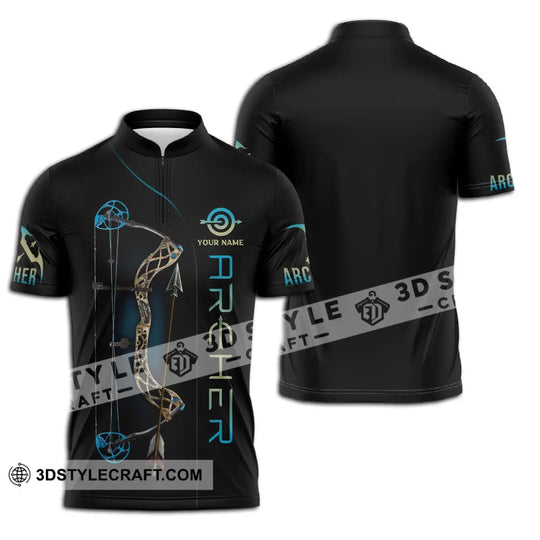 Unisex Shirt - Custom Name Classic Archer Shirt style option 2