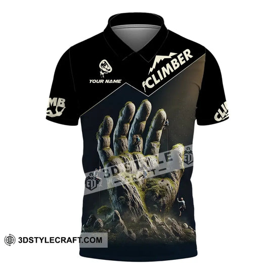 Unisex Shirt, Custom Name Climbing Shirt, Gift for Climbing Lover style option 4