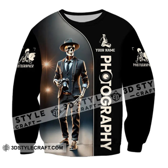 Unisex Shirt - Custom Name Shirt Cool Photography style option 4