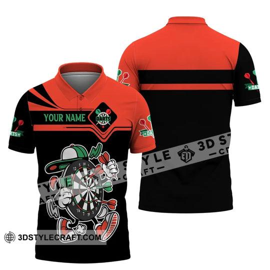 Unisex Shirt, Custom Name Dart Shirt, Darts T-Shirt, Gift for Darts Lover, Darts Gamer T-Shirt style option 4