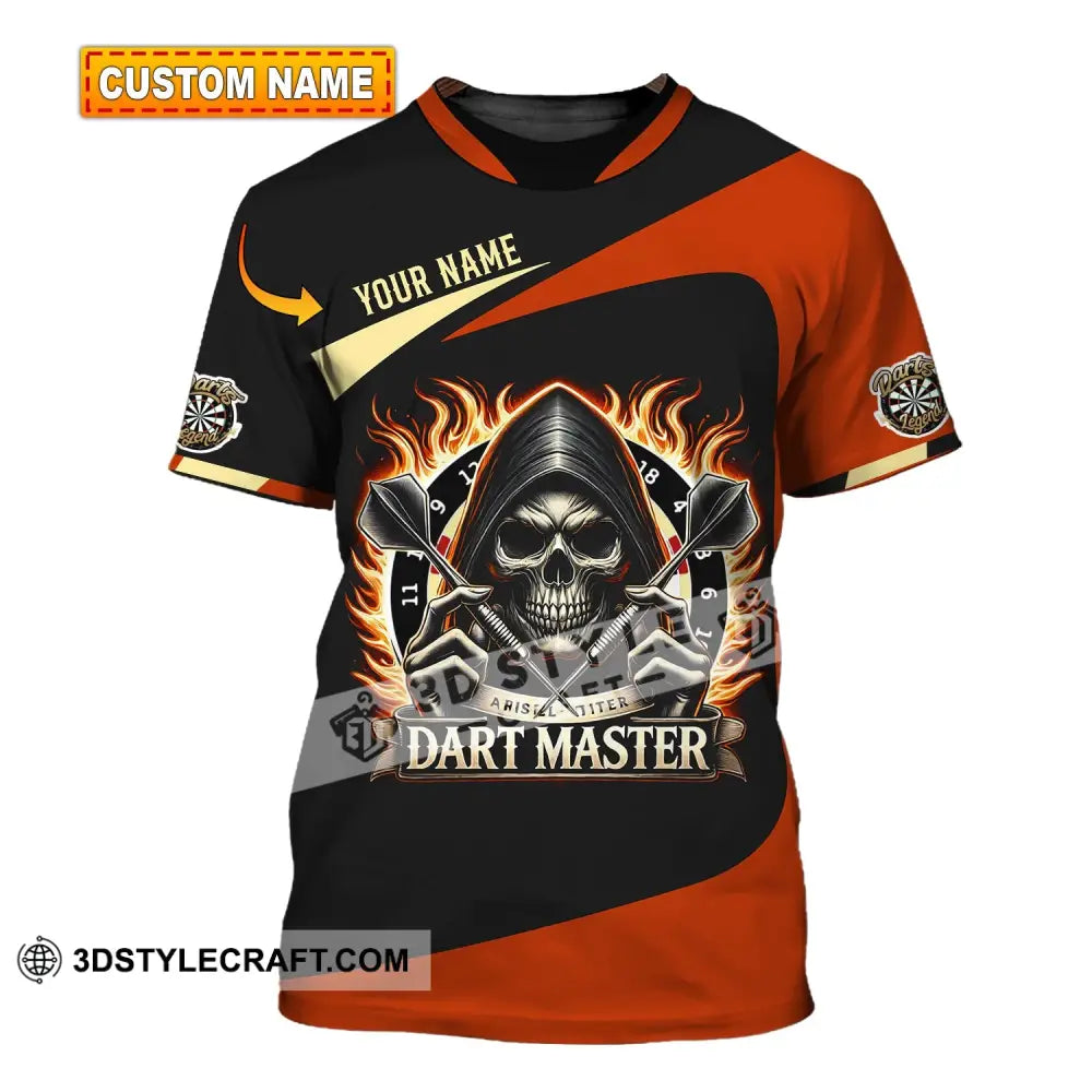 Unisex Shirt - Custom Name Dart Master T-Shirt