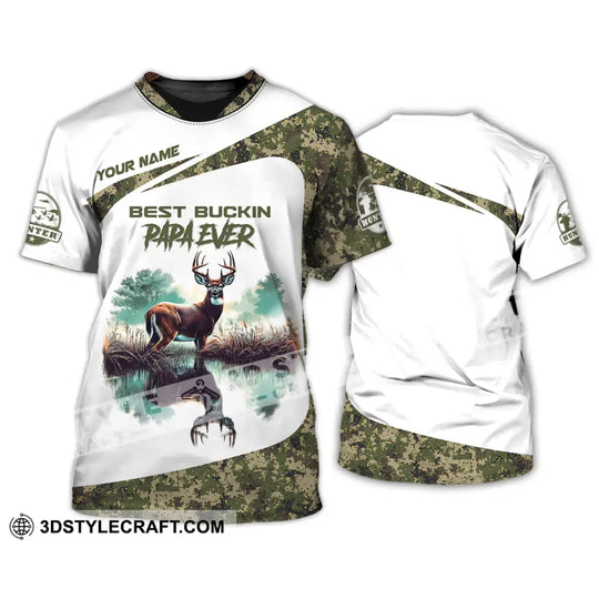 Unisex Shirt, Custom Name Deer Hunter Shirt, Deer Hunting Polo Long Sleeve, Animal Hunter T-Shirt style option 2