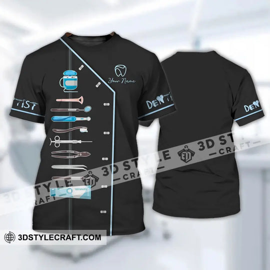 Unisex Shirt - Custom Name Dentist T-Shirt - Personalized Dentist Hoodie - Gift For Dentists style option 2