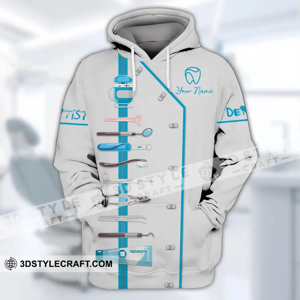 Unisex Shirt - Custom Name Dentist T-Shirt Personalized Hoodie Gift For Dentists / S T-Shirt