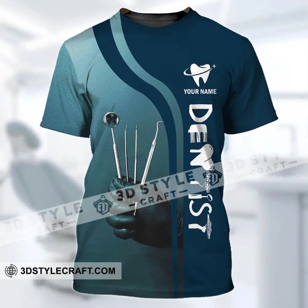 Unisex Shirt - Custom Name Dentist T-Shirt Personalized Hoodie Gift For Dentists / S T-Shirt