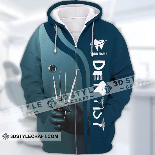 Unisex Shirt - Custom Name Dentist T-Shirt - Personalized Dentist Hoodie - Gift For Dentists style option 3