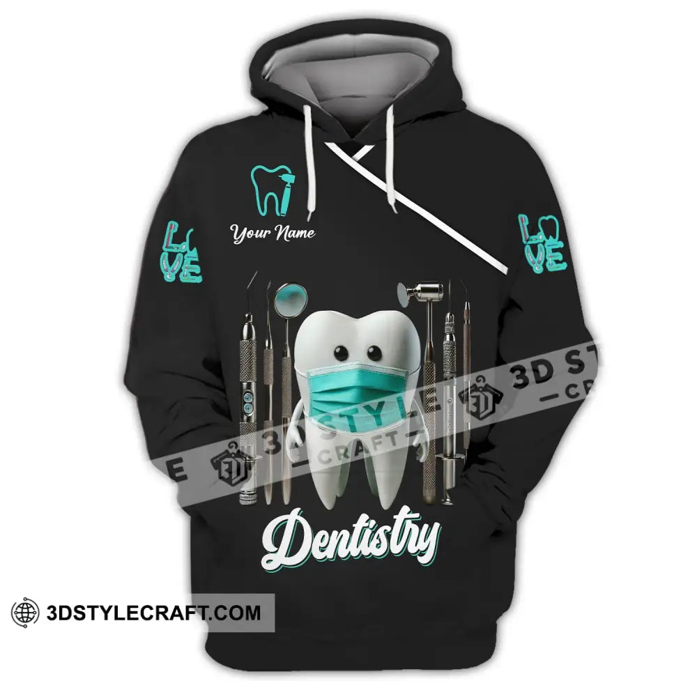 Unisex Shirt - Custom Name Dentistry Hoodie / S T-Shirt