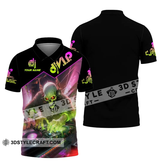 Unisex Shirt, Custom Name Disc Jockey Shirt, DJ Hoodie Shirt Polo Long Sleeve Shirt, DJ VIP style option 3