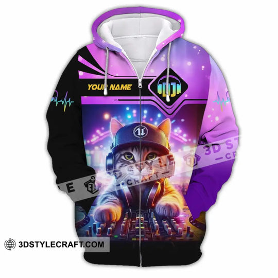 Unisex Shirt, Custom Name Disc Jockey Shirt, DJ Hoodie Shirt Polo Long Sleeve Shirt style option 3