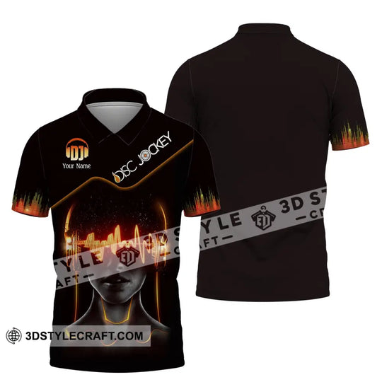 Unisex Shirt, Custom Name Disc Jockey T-Shirt, DJ Shirt, Gift For DJ style option 2