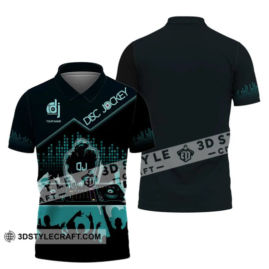Unisex Shirt, Custom Name Disc Jockey T-Shirt, DJ Shirt, Gift For DJ style option 3