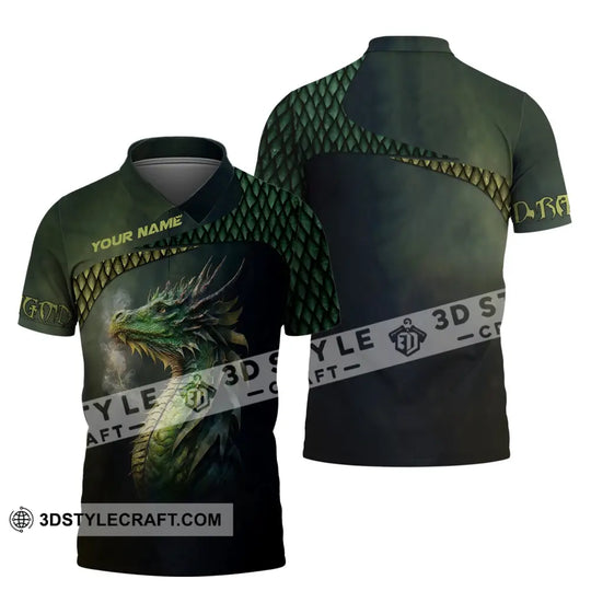Unisex Shirt, Custom Name Dragon T-Shirt, Dragon 3D Shirt, Dragon Lover Gift style option 4