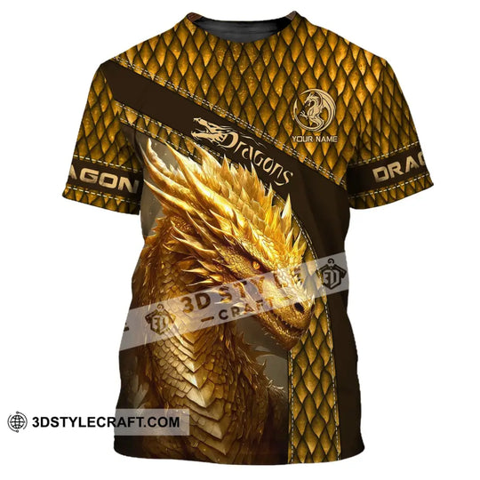 Unisex Shirt, Custom Name Dragon T-Shirt, Dragon 3D Shirt, Dragon Lover Gift style option 2