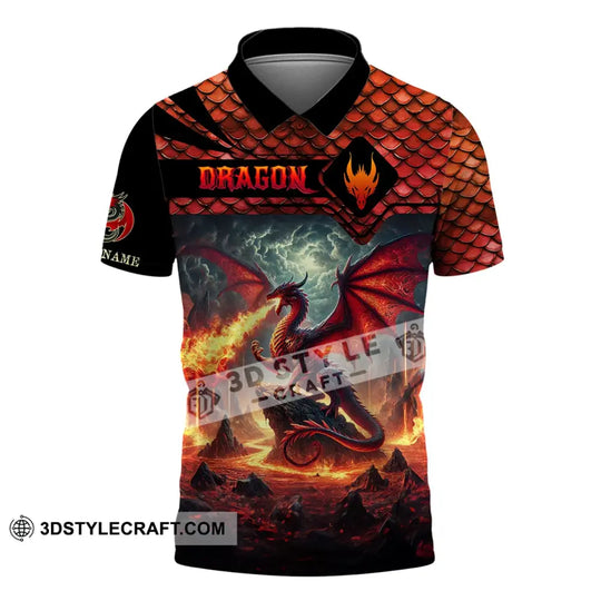Unisex Shirt, Custom Name Dragon Shirt, Dragon T-Shirt Hoodie Long Sleeve Shirt style option 4
