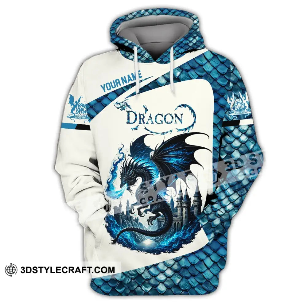 Unisex Shirt Custom Name Dragon T-Shirt Hoodie Long Sleeve / S T-Shirt