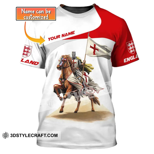 Unisex Shirt, Custom Name England Shirt, England Knight, English Hoodie, Gift for English style option 1