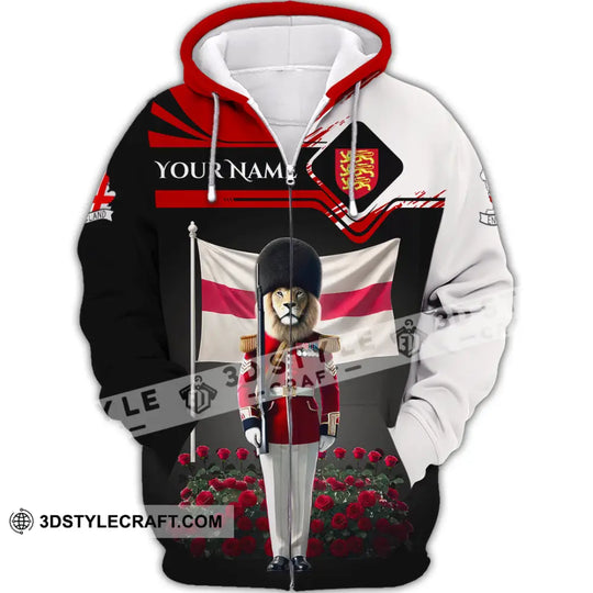 Unisex Shirt, Custom Name England Shirt, England Lover Gift style option 3