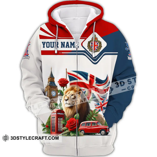 Unisex Shirt, Custom Name England Shirt, England Lover Polo Long Sleeve Shirt, English Gift style option 3