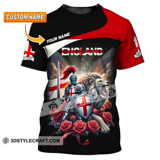 Unisex Shirt, Custom Name England Shirt, England Polo Long Sleeve, English Gift style option 1